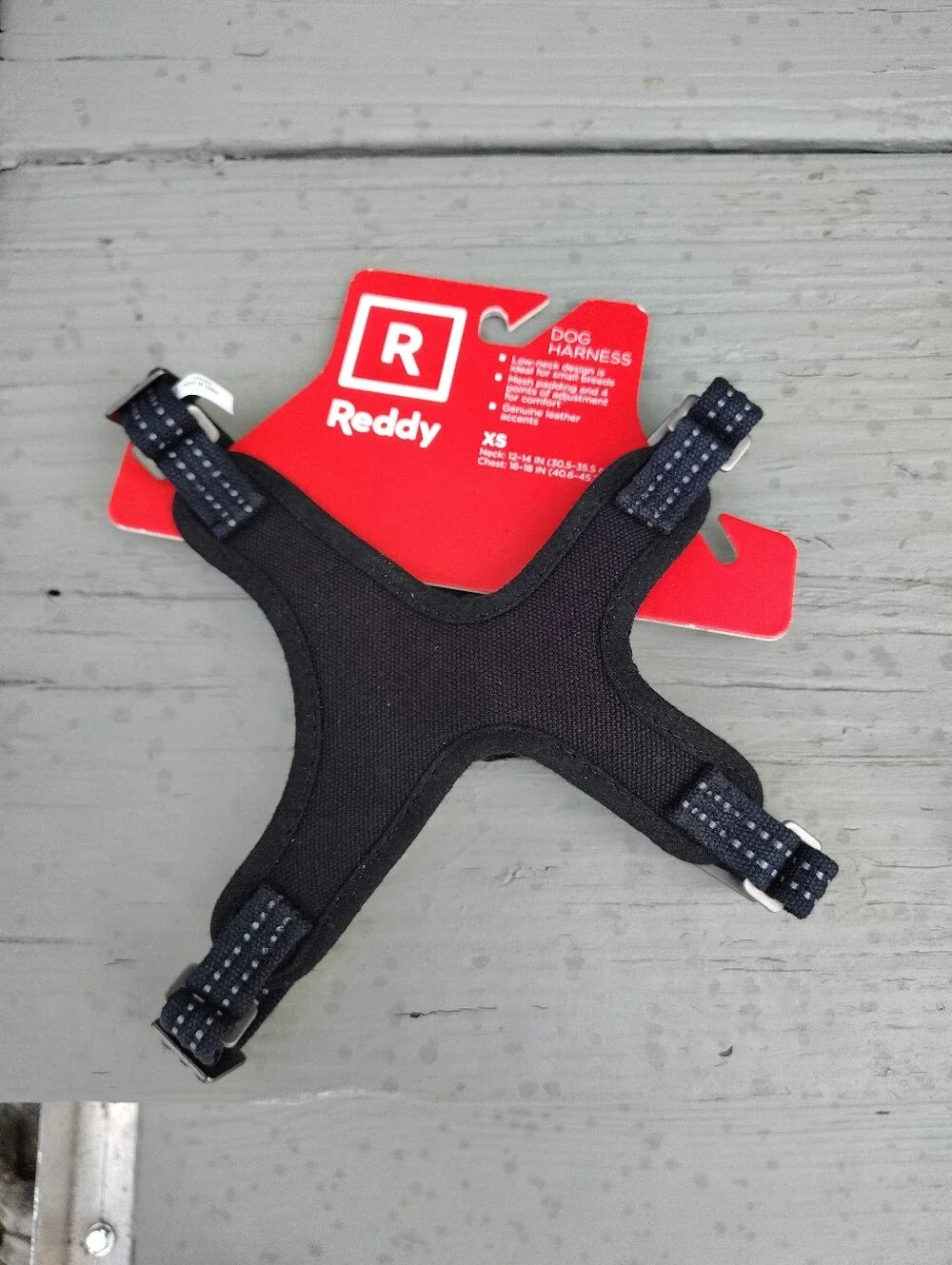 Reddy Black Dog Harness - XS